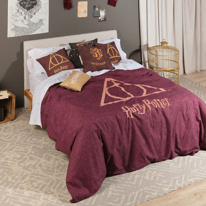 Harry Potter Deathly Hallows Duvet Cover 220 x 220 cm 135/140 bed