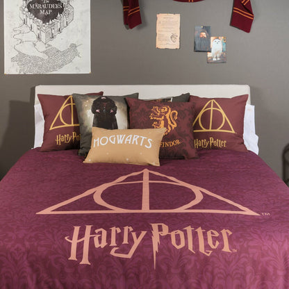 Harry Potter Deathly Hallows Duvet Cover 220 x 220 cm 135/140 bed