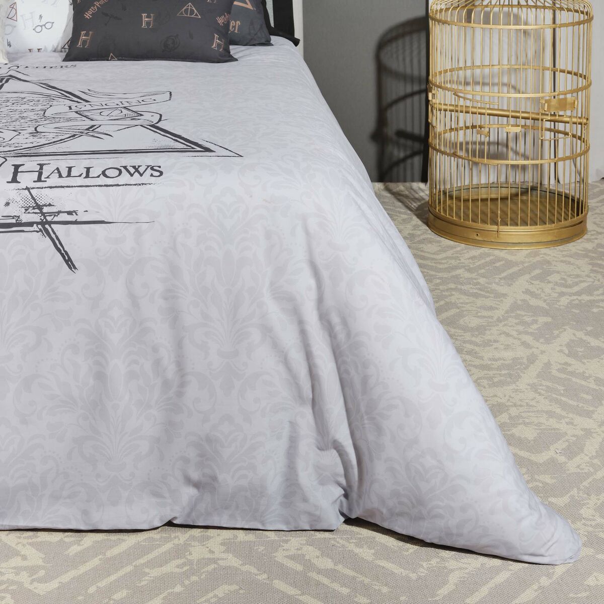 Harry Potter Deathly Hallows Legend Duvet Cover 220 x 220 cm 135/140 bed