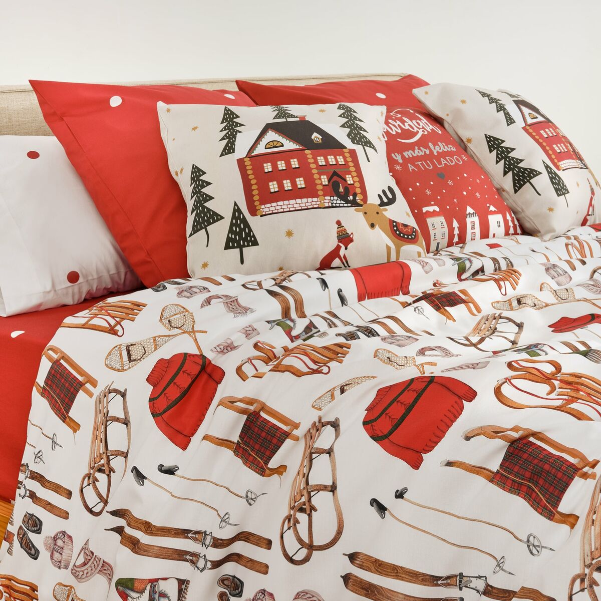 Lapland Decolored Duvet Cover 140 x 200 cm Bed of 80