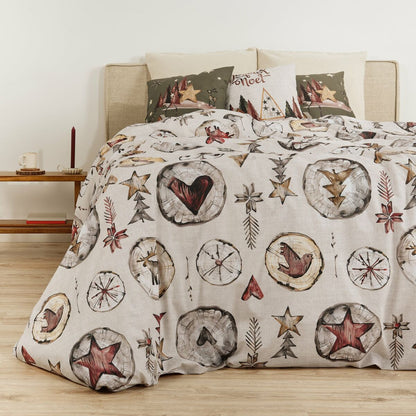 Lapland Decolored Duvet Cover 140 x 200 cm Bed of 80