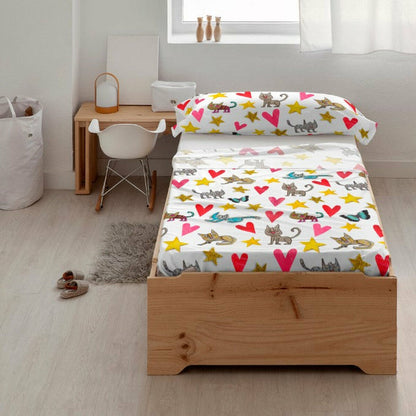 Anna's Gatets Decolores Sheet Set Full Multicolor 210 x 270 cm