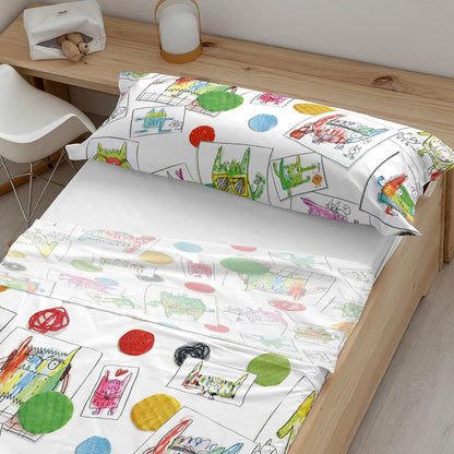 Indiana de Anna Full Multicolored Sheet Set 240 x 270 cm