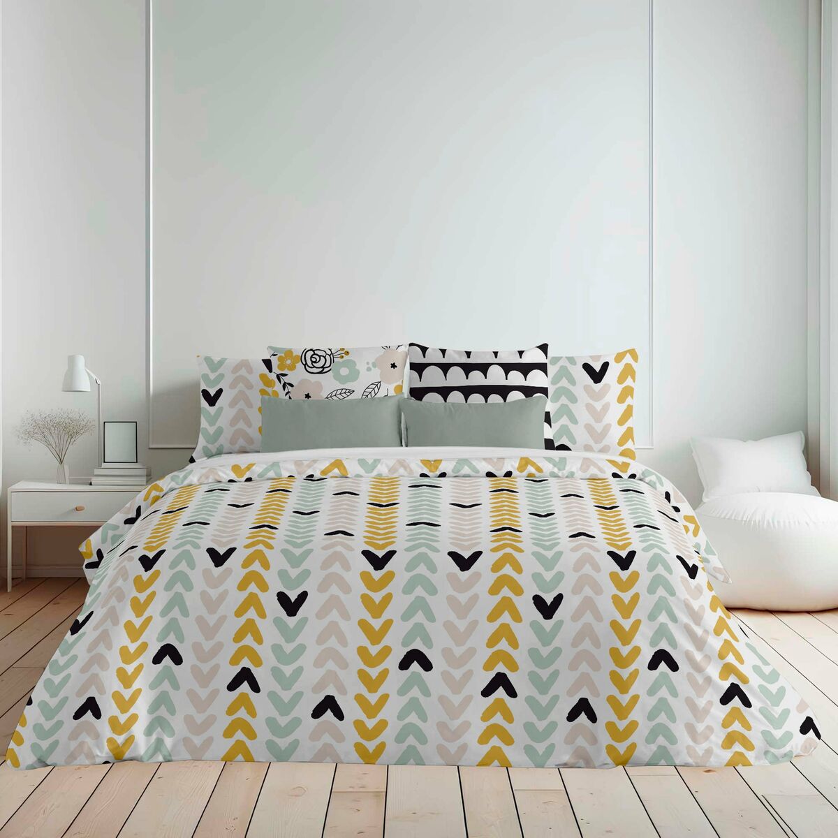 Ripshop Tokyo Duvet Cover Multicolor 260 x 240 cm Bottleneck