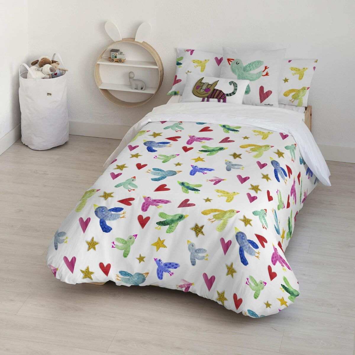 Ripshop Ocells Multicolor Duvet Cover 260 x 240 cm Bottleneck