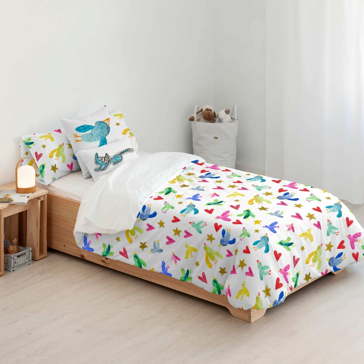 Ripshop Ocells Multicolor Duvet Cover 260 x 240 cm Bottleneck