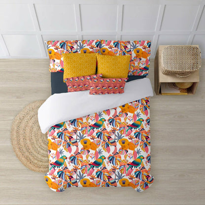 Ripshop Keila Duvet Cover Multicolor 200 x 200 cm Bottleneck