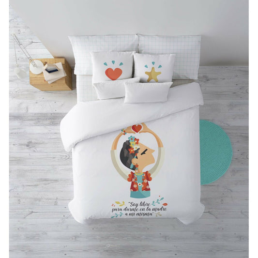 Duvet Cover Decolores Frida Multicolor 220 x 220 cm