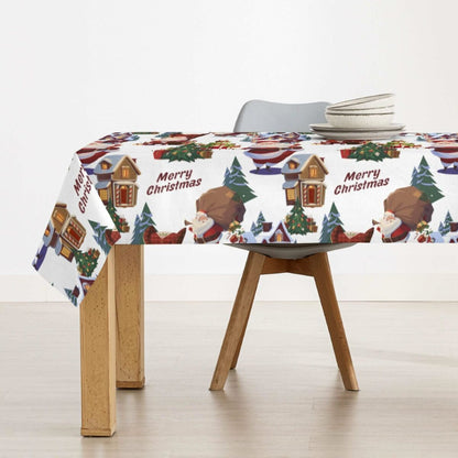 Mantel resinado antimanchas Belum Papa Noel 140 x 140 cm