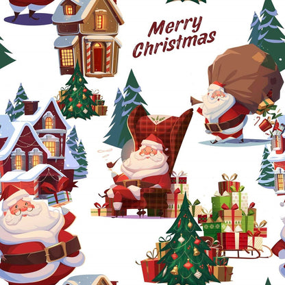 Resin stain-resistant tablecloth Belum Santa Claus 200 x 140 cm