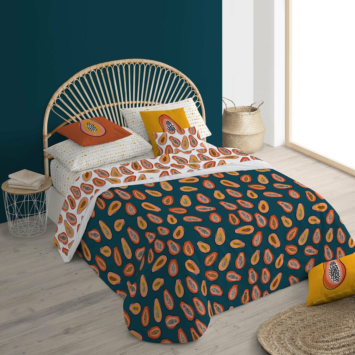 Duvet Cover Ripshop Mumbai Multicolor 140 x 200 cm Bottleneck