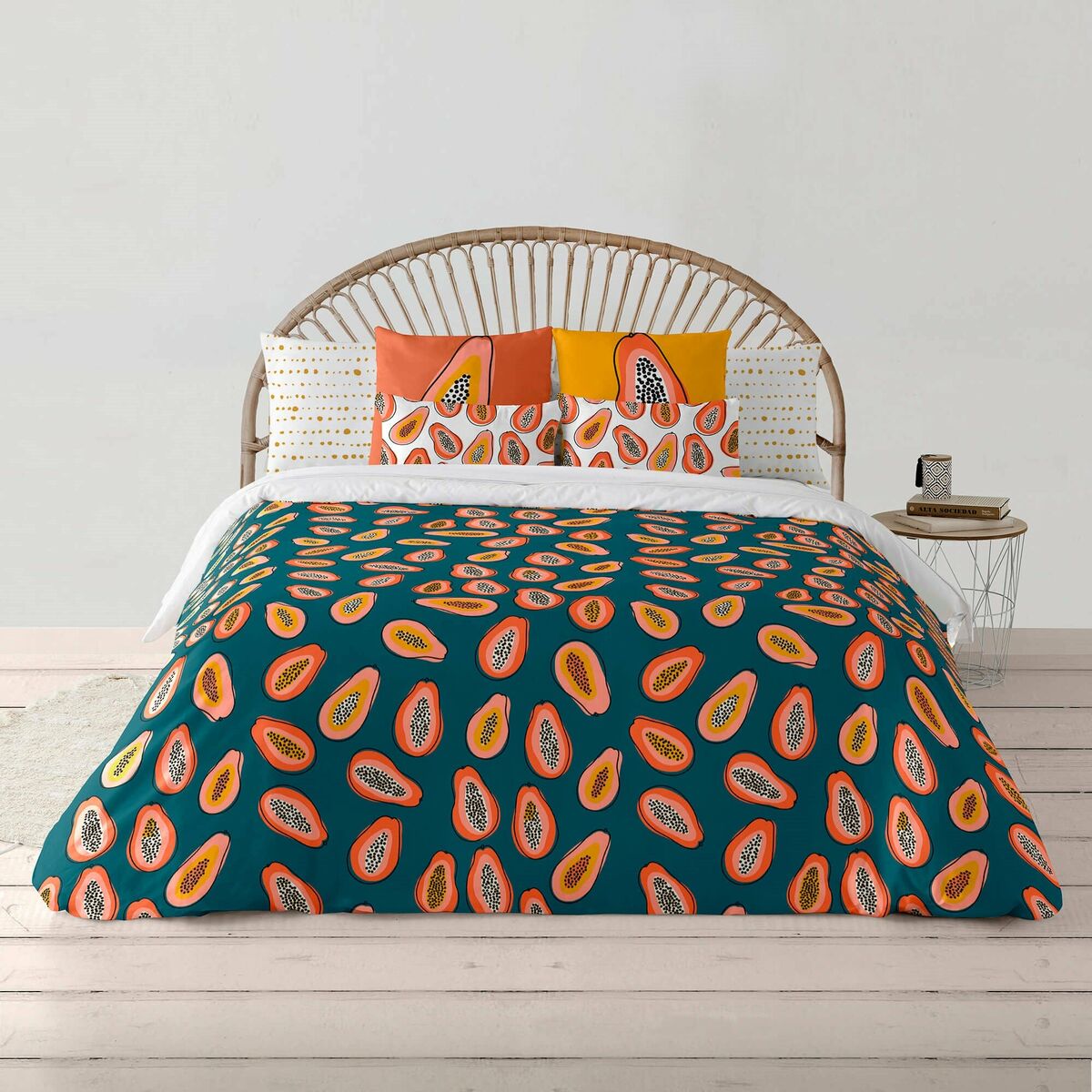 Duvet Cover Ripshop Mumbai Multicolor 260 x 240 cm Bottleneck