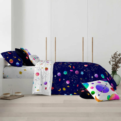 Ripshop Cosmos Duvet Cover Multicolor 140 x 200 cm Bottleneck