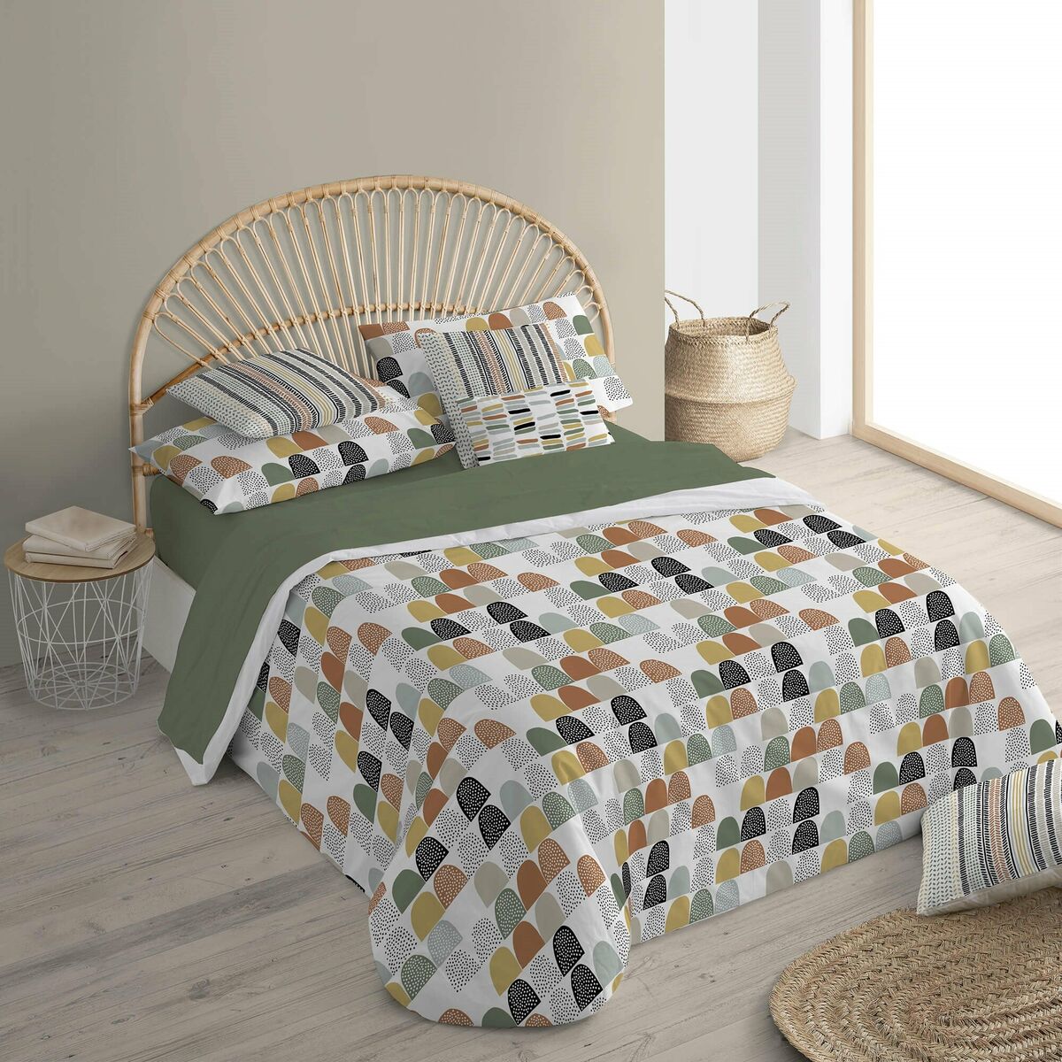 Ripshop Lahti Duvet Cover Multicolor 140 x 200 cm Bottleneck