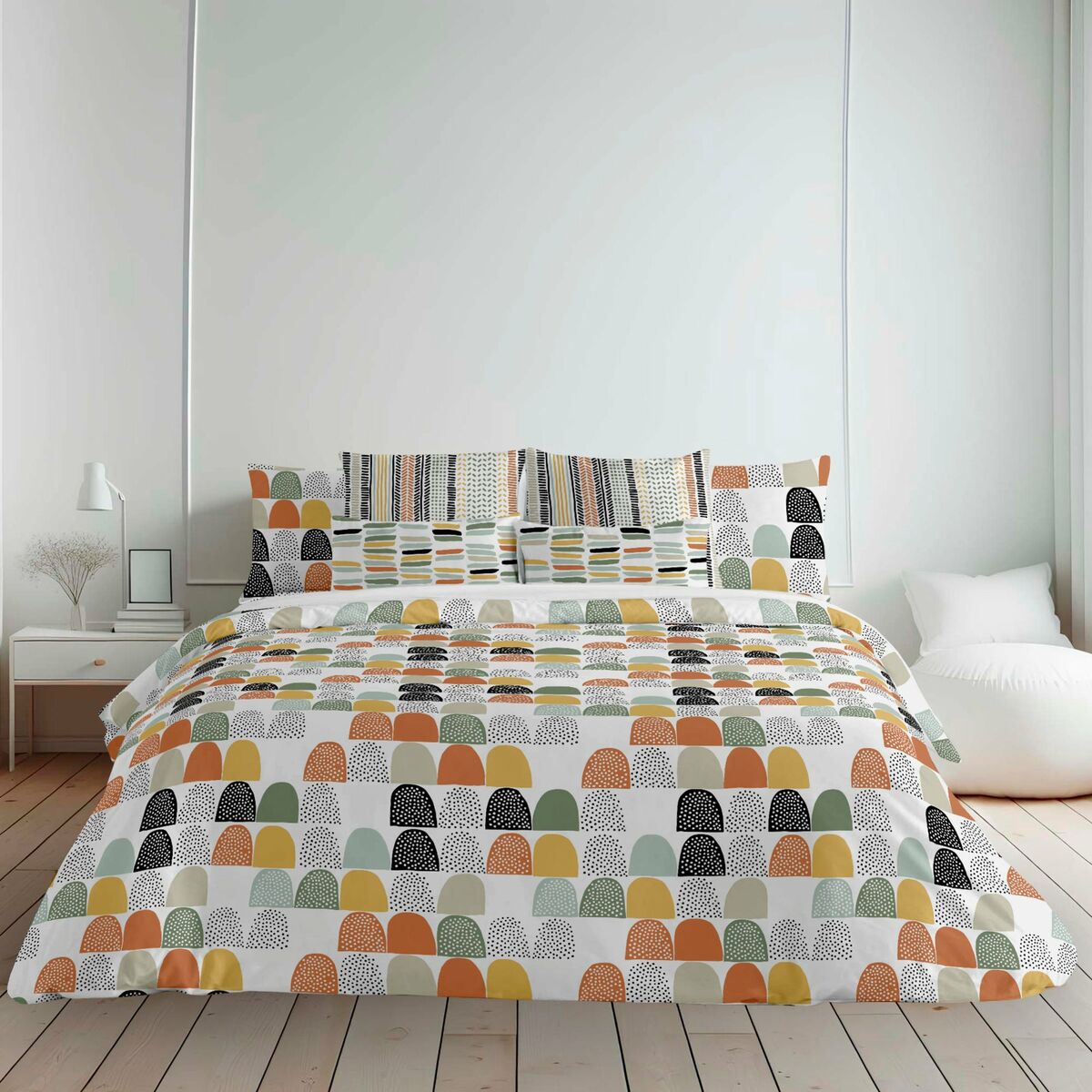 Ripshop Lahti Duvet Cover Multicolor 140 x 200 cm Bottleneck