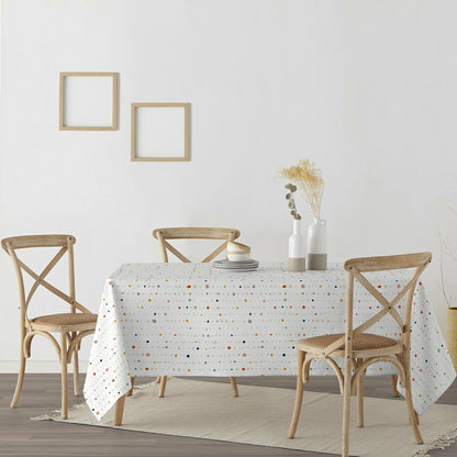 Belum stain-resistant tablecloth 0120-107 White 200 x 140 cm Polka dots