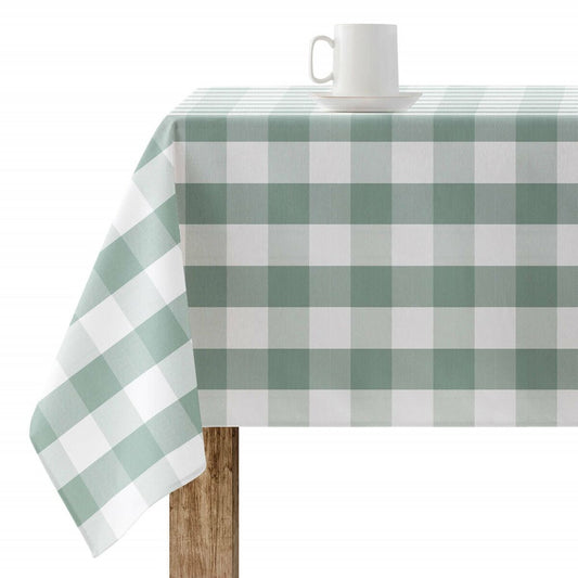 Stain-resistant tablecloth Belum 0120-104 Green 200 x 140 cm Checkered