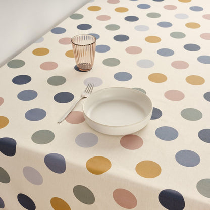 Stain-resistant tablecloth Belum 0120-160 250 x 140 cm Circles