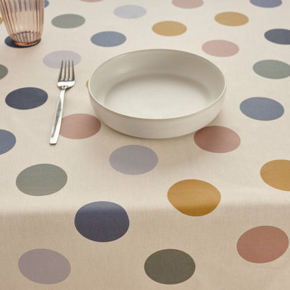 Stain-resistant tablecloth Belum 0120-160 250 x 140 cm Circles