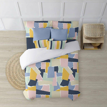 Ripshop Jena Duvet Cover Multicolor 140 x 200 cm Bottleneck