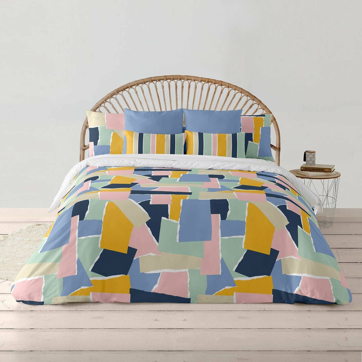 Ripshop Jena Duvet Cover Multicolor 140 x 200 cm Bottleneck