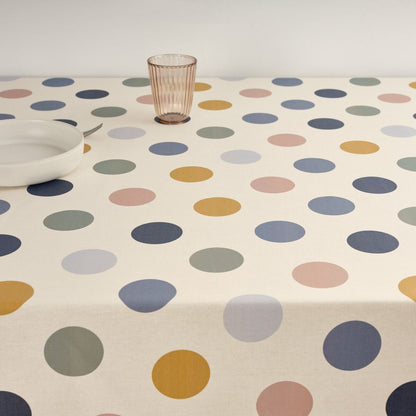 Stain-resistant tablecloth Belum 0120-160 180 x 200 cm Circles