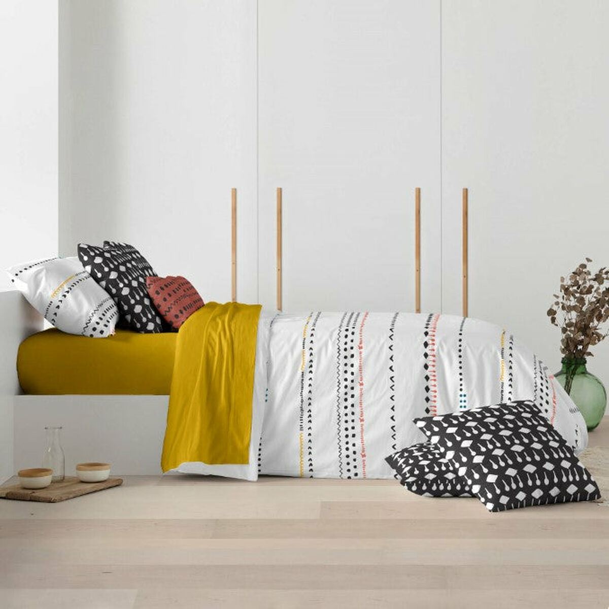 Duvet Cover Decolores Kiel Multicolor 155 x 220 cm