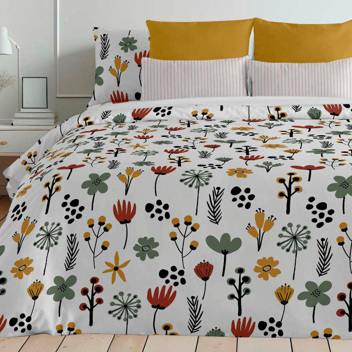 Paola Decolores Duvet Cover Multicolor 200 x 200 cm