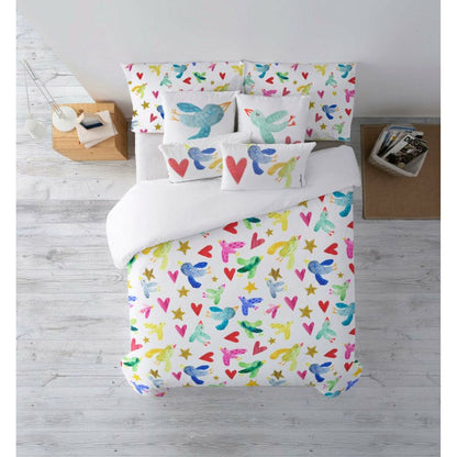 Decolores Ocells Multicolor Duvet Cover 220 x 220 cm