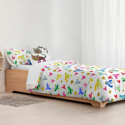 Decolores Ocells Multicolor Duvet Cover 220 x 220 cm