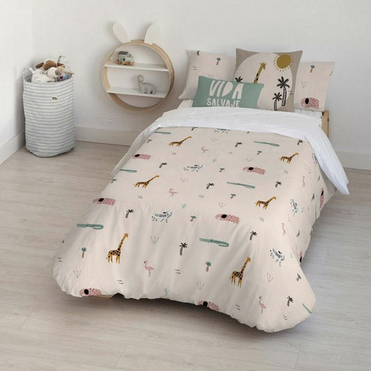 Kids&amp;Cotton Duvet Cover Mael Small Pink 175 Threads 180 x 220 cm 180 x 240 cm