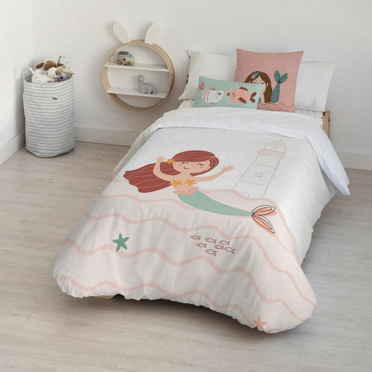 Kids&amp;Cotton Mosi Big Pink Duvet Cover 175 Threads 180 x 220 cm 180 x 240 cm