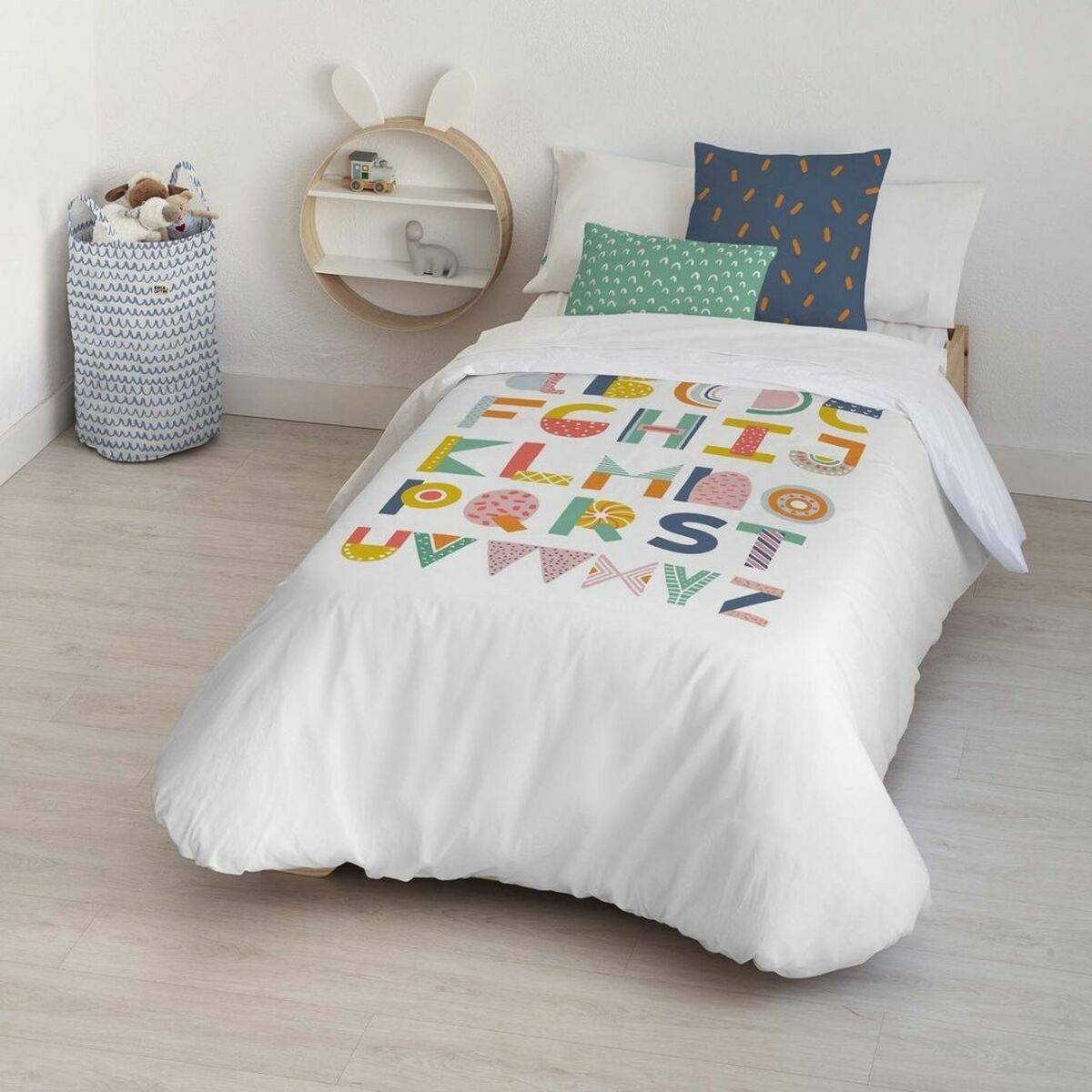 Kids&amp;Cotton Urko Big Multicolor Duvet Cover 175 Threads 180 x 220 cm 180 x 240 cm