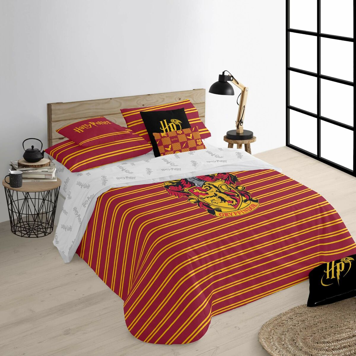 Harry Potter Gryffindor Shield Duvet Cover 180 x 220 cm Bed of 105