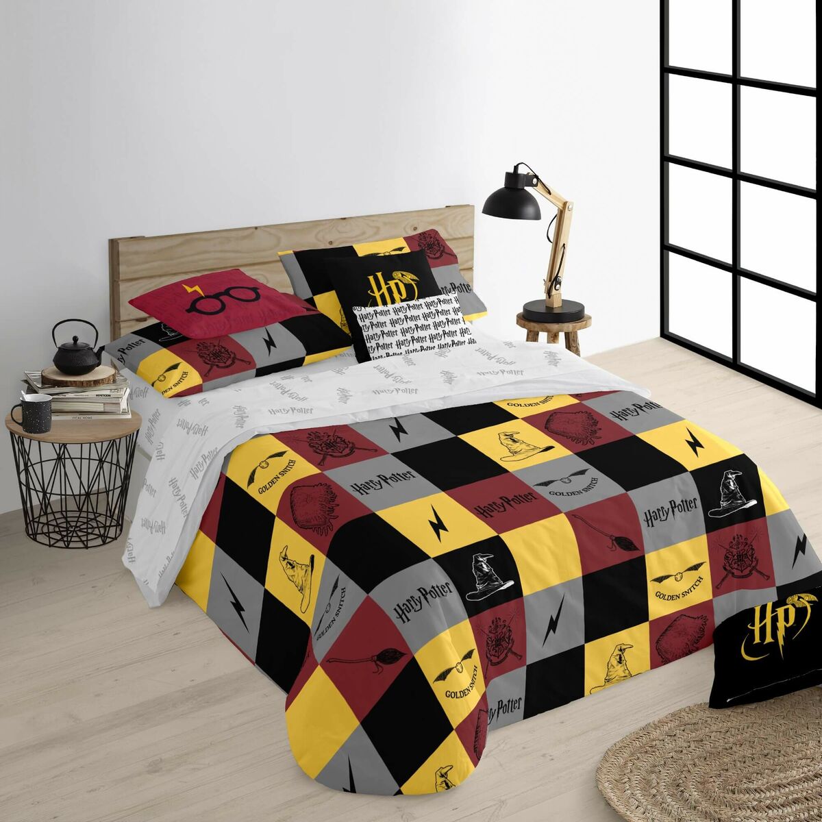 Harry Potter Hogwarts Duvet Cover 155 x 220 cm Bed of 90