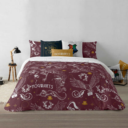 Funda Nórdica Harry Potter Creatures 180 x 220 cm Cama de 105