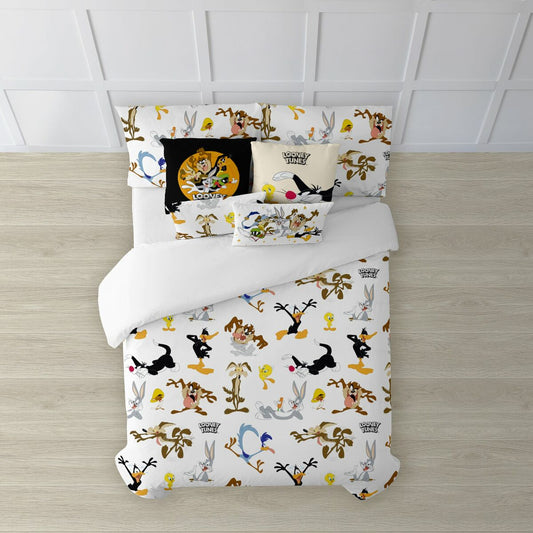 Funda Nórdica Looney Tunes Looney Characters Multicolor 180 x 220 cm