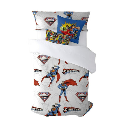 Superman Man of Steel Duvet Cover 260 x 240 cm