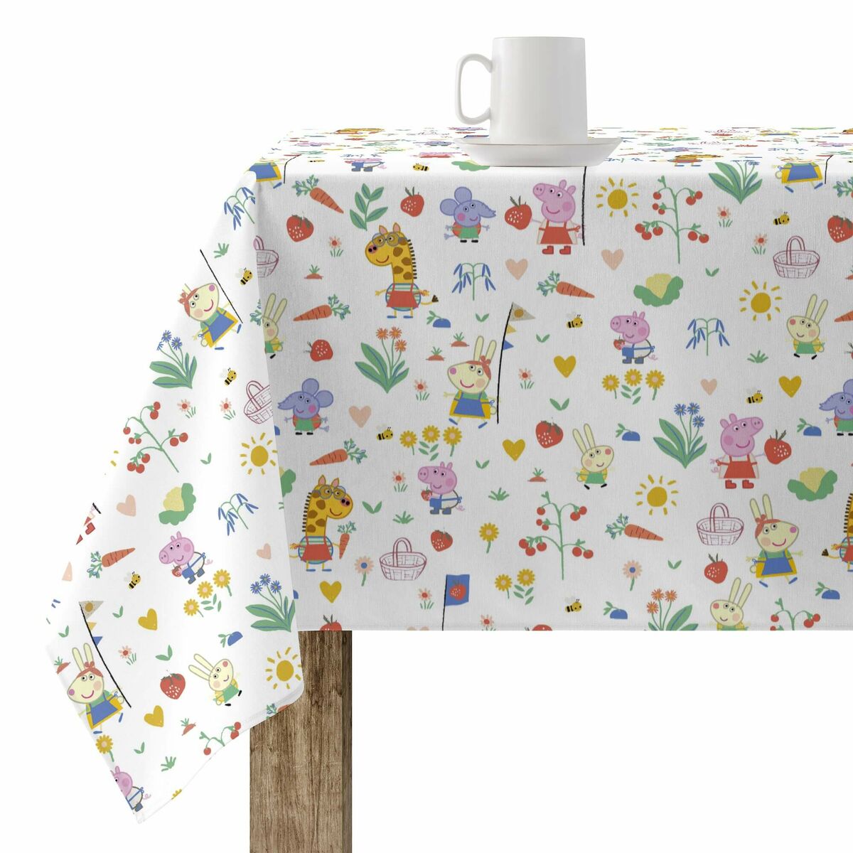 Mantel antimanchas Belum Vegetables 02 250 x 140 cm