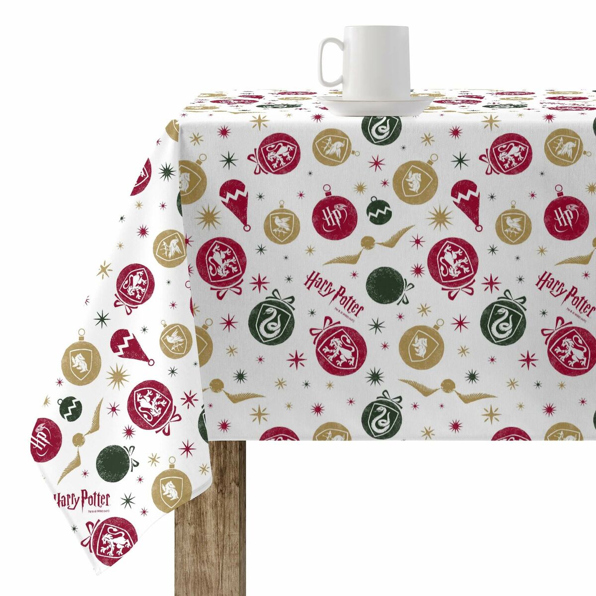 Harry Potter Christmas stain-resistant resin tablecloth 300 x 140 cm