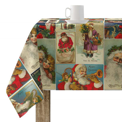 Belum Vintage Christmas stain-resistant resin tablecloth 140 x 140 cm