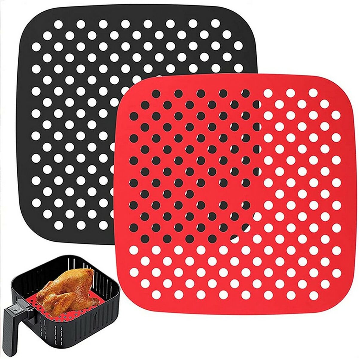 NK Air Fryer Paper NK-HOCO32006 Silicone 18.6 cm