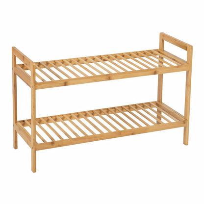 Andrea House mu73106 Bamboo Shoe Rack 70 x 26 x 40 cm