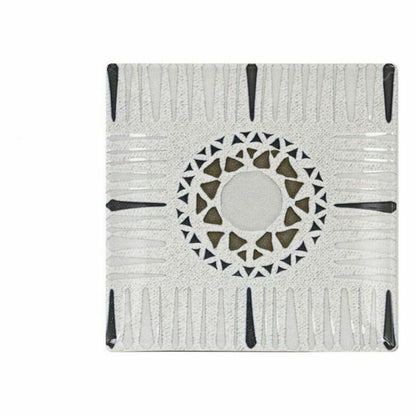 La Mediterránea Baroc Dessert Plate 18 x 18 x 2 cm (12 Units) (18 cm)