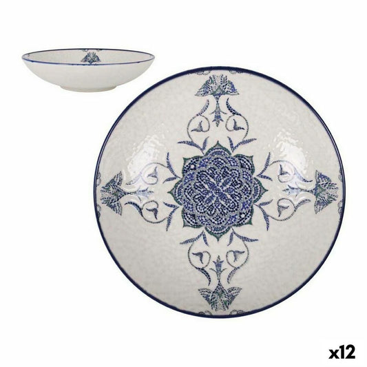 La Mediterránea Rosetta Porcelain Deep Plate (12 Units)