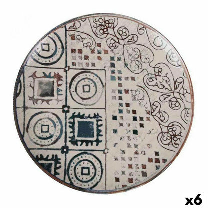 La Mediterránea Greece Porcelain Flat Plate (6 Units)