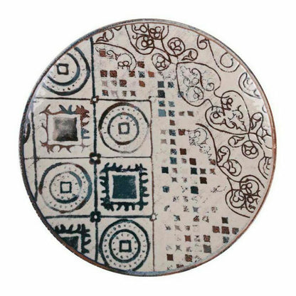 Mediterranean Greece Porcelain Dessert Plate (12 Units)