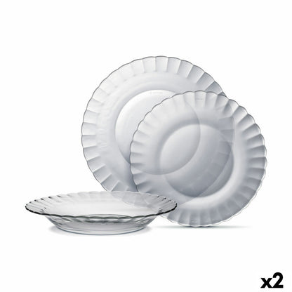 Duralex Paris 18-Piece Dinnerware Set (2 Units)