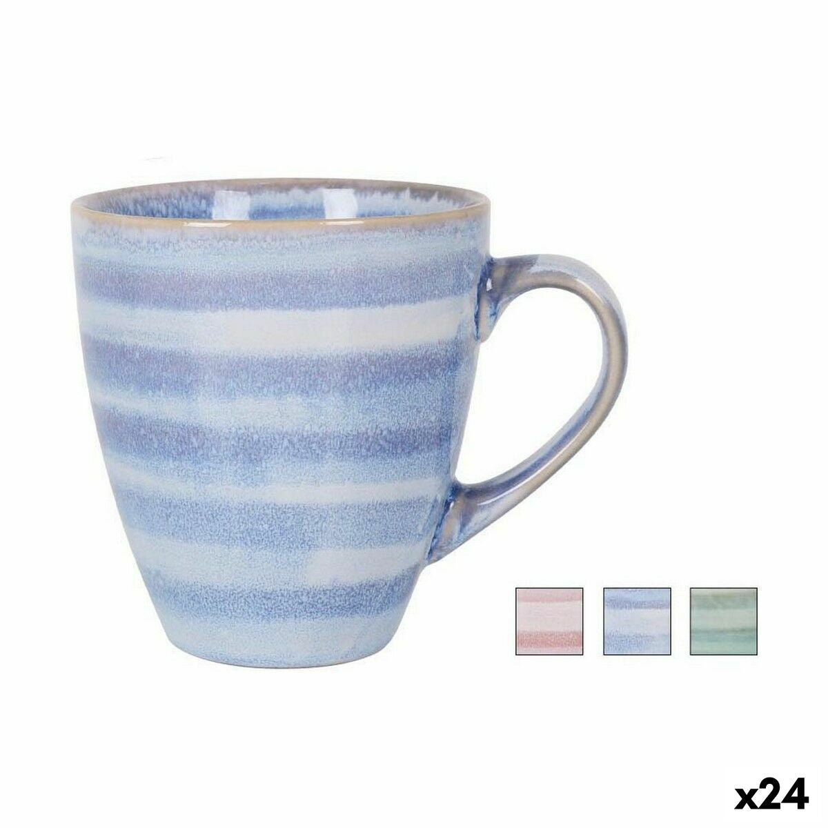 Taza Mug La Mediterránea Cocolo 550 ml (24 Unidades)