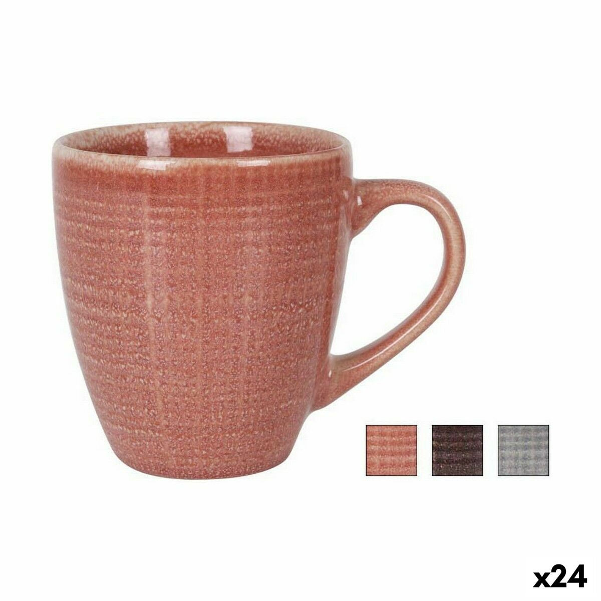 Taza Mug La Mediterránea Reassure Jumbo 450 ml (24 Unidades)